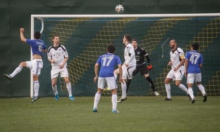 Фоторепортаж с товарищеского матча «Жетысу» — «Бекешчаба» 0:2