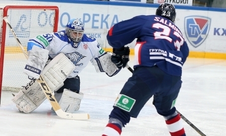 Фоторепортаж с матча КХЛ «Торпедо» — «Барыс» 2:1