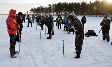 В Акмолинской области прошли соревнования по подледному лову рыбы