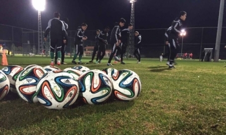 Фоторепортаж с тренировки «Атырау» на УТС