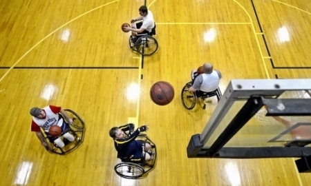 Первые в Казахстане соревнования по баскетболу на колясках