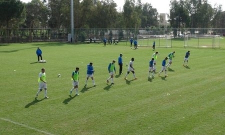 Фоторепортаж с товарищеского матча «Иртыш» — «Динамо» Батуми 1:0