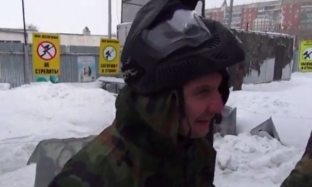 «Арыстан» сыграл в пейнтбол