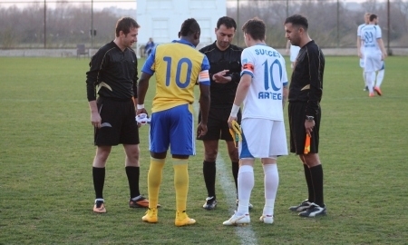 Фоторепортаж с товарищеского матча «Астана» — «Пандурий» 2:0