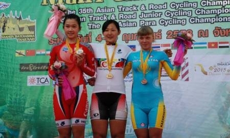 Казахстанские юниоры завоевали медали на чемпионате Азии на треке