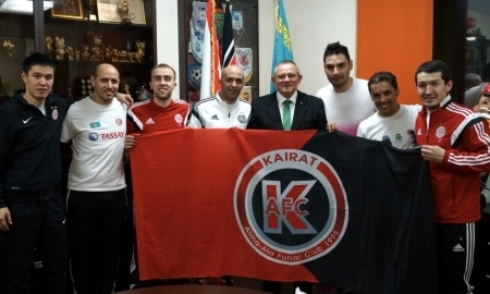 Игроки АФК «Кайрат» встретились с генеральным консулом Венгрии