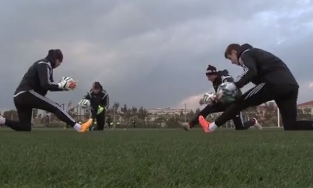 Видео с тренировки «Актобе» на УТС в Турции