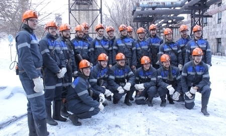 Хоккеисты ХК «Сарыарка» спустились в шахту имени Костенко