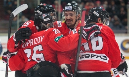 «Металлург» Новокузнецк — «Барыс» 3:2 Б. Победу упустили