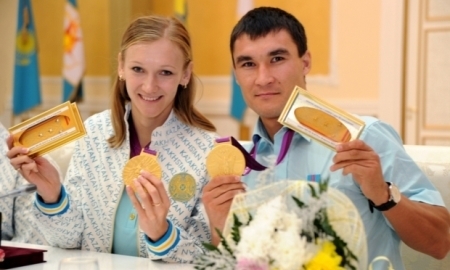 Казахстанские олимпийцы отмечают 23-летие ЦСКА МО РК