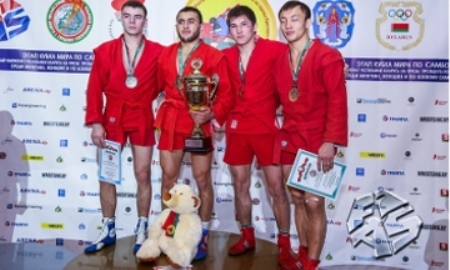 Самбисты из ЗКО завоевали «бронзу» на Кубке мира на приз Президента Беларуси