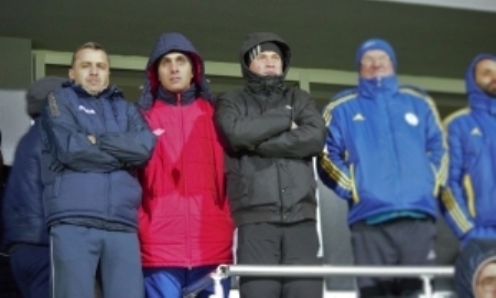Футболисты «Тобола» посетили матч Казахстан — Молдова