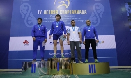 Борцы вольного стиля выявили лучших на чемпионате РК в Талдыкоргане