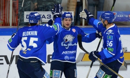 Фоторепортаж с матча КХЛ «Барыс» — «Металлург» Новокузнецк 2:0