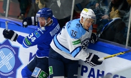 Отчет о матче КХЛ «Барыс» — «Сибирь» 1:0