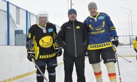 «Сарыарка» провела тренировку на открытом воздухе 