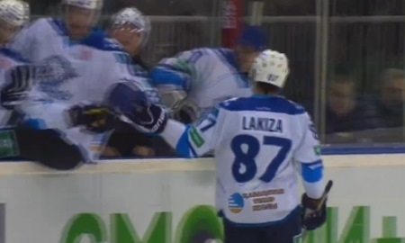 Видео шайб матча КХЛ «Авангард» — «Барыс» 5:2