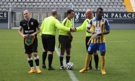 Фоторепортаж с товарищеского матча «Астана» — «Заря» 1:3