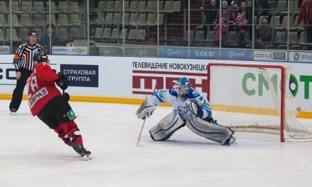 Фоторепортаж с матча КХЛ «Металлург» Новокузнецк — «Барыс» 3:2 Б 