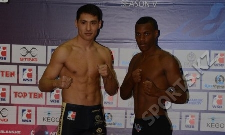 Алимханулы дебютировал в WSB победой в первом раунде