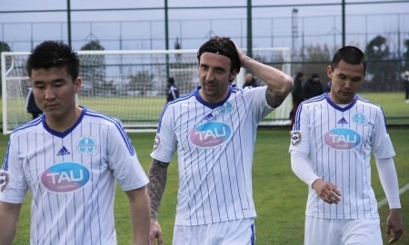 Фоторепортаж с товарищеского матча «Ордабасы» — «Спартак» Юрмала 1:0