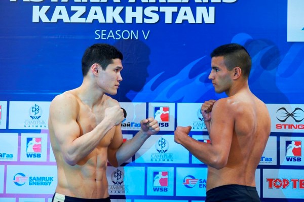 Команды «Astana Arlans» и «Argentina Condors» прошли взвешивание в Алматы