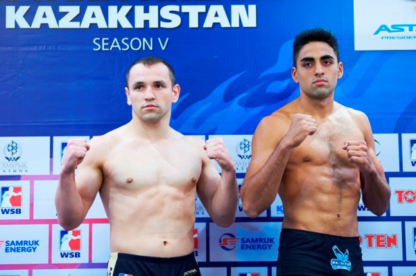 Команды «Astana Arlans» и «Argentina Condors» прошли взвешивание в Алматы