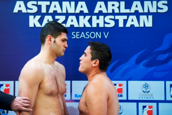 Команды «Astana Arlans» и «Argentina Condors» прошли взвешивание в Алматы