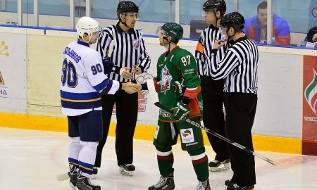 Фоторепортаж с матча ВХЛ «Барс» — «Казцинк-Торпедо» 2:1