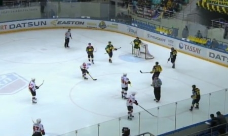 Видео матча ВХЛ «Сарыарка» — «Челмет» 2:1