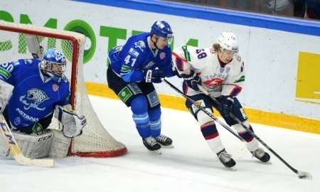 Фоторепортаж с матча КХЛ «Барыс» — «Торпедо» 4:2