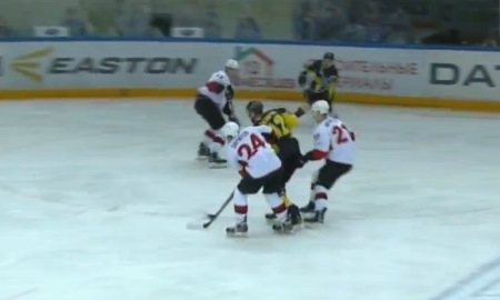 Видео матча ВХЛ «Сарыарка» — «Челмет» 5:0