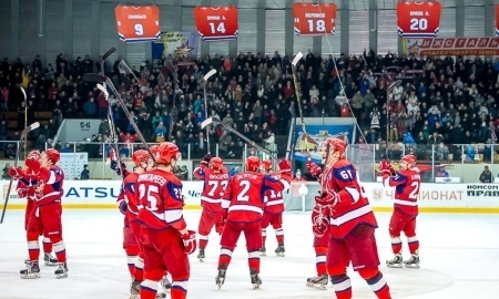 Фоторепортаж с матча плей-офф ВХЛ «Ижсталь» — «Казцинк-Торпедо» 3:1