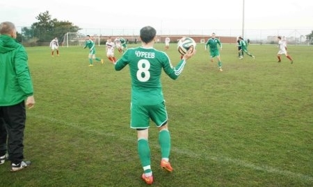 Фоторепортаж с товарищеского матча «Атырау» — «ГКС Тычи» 1:0
