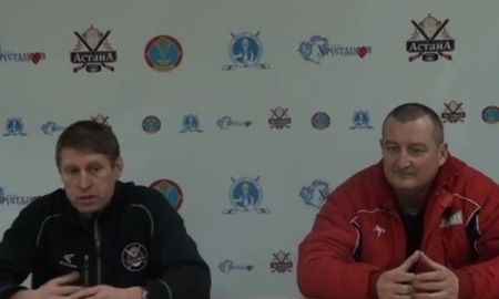 Видео послематчевой пресс-конференции игр чемпионата РК «Астана» — «Арыстан» 5:4 Б, 4:2 
