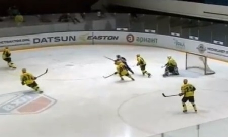Видео матча ВХЛ «Челмет» — «Сарыарка» 2:4