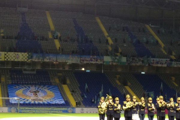 Репетиция Суперкубка Казахстана состоялась на «Астана Арене»