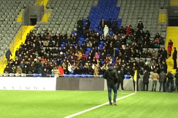 Репетиция Суперкубка Казахстана состоялась на «Астана Арене»