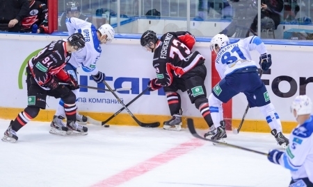 Фоторепортаж с матча КХЛ «Авангард» — «Барыс» 5:2