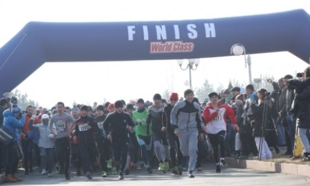 В рамках подготовки к «Алматы Марафону» состоялся «Зимний забег»