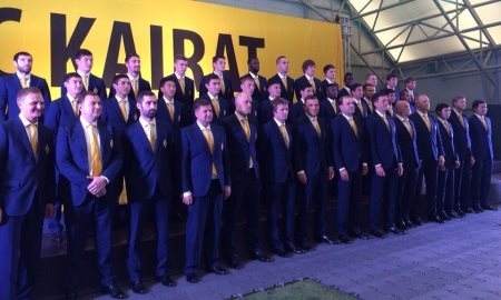 «Кайрат» провел презентацию команды на новый сезон