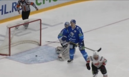 Видео шайб матча плей-офф КХЛ «Барыс» — «Авангард» 3:4 