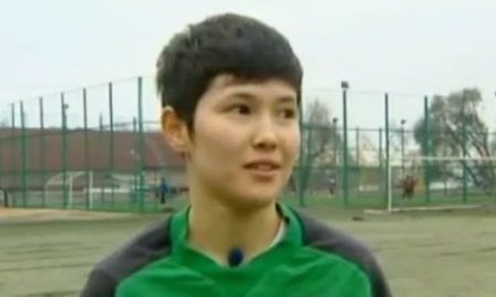 Земляки приветствовали чемпионку мира по боксу Назым Кызамбай