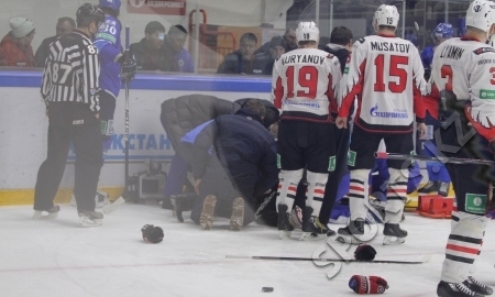 Хоккеист «Авангарда» получил черепно-мозговую травму