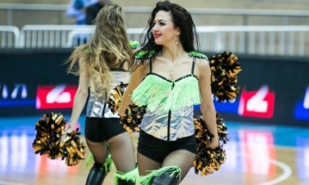 Черлидер «Астаны» участвует в конкурсе Единой Лиги ВТБ