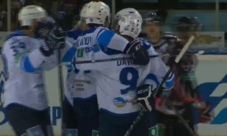 Видео шайб матча плей-офф КХЛ «Авангард» — «Барыс» 3:1