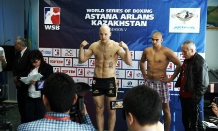 «Astana Arlans» и «Rafako Hussars Poland» прошли взвешивание в Шымкенте