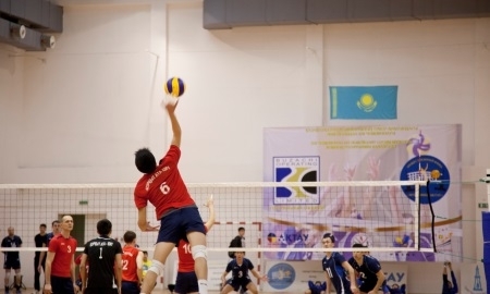 Стартовал 4-й тур чемпионата РК среди мужских команд Высшей лиги «Б»