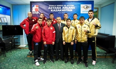 Боксеры «Astana Arlans» и «Baku Fires» прошли взвешивание в Шымкенте