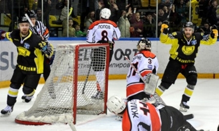 Отчет о матче плей-офф ВХЛ «Сарыарка» — «Ермак» 2:1 ОТ